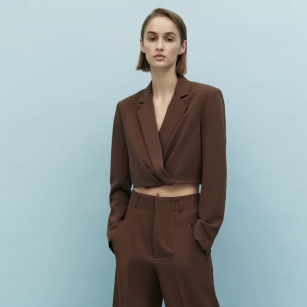 Zara Brown Blazer